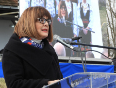 15 February 2020 The National Assembly Speaker at the celebration of Statehood Day in Orasac